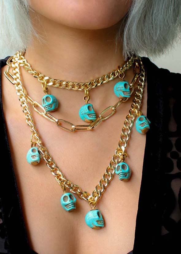 COLLIER TURQUOISE